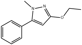 1H-Pyrazole,3-ethoxy-1-methyl-5-phenyl-(9CI) Struktur