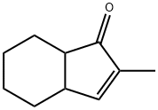 1H-Inden-1-one,3a,4,5,6,7,7a-hexahydro-2-methyl-(9CI) Struktur