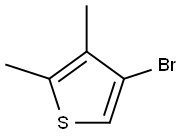 4-BroMo-2,3-diMethylthiophene, .2 Struktur