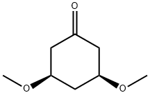 3α,5β-Dimethoxycyclohexanone Struktur