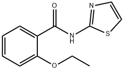 2-ethoxy-N-(1,3-thiazol-2-yl)benzamide Struktur