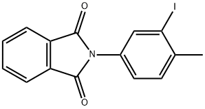 2-(3-iodo-4-methylphenyl)-1H-isoindole-1,3(2H)-dione Struktur