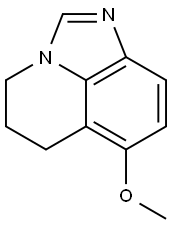 4H-Imidazo[4,5,1-ij]quinoline,5,6-dihydro-7-methoxy-(8CI) Struktur