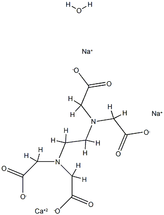 ETHYLENEDIAMINETETRAACETIC ACID  CALCIU& Struktur