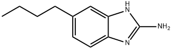 1H-Benzimidazol-2-amine,5-butyl-(9CI) Struktur