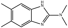 1H-Benzimidazol-2-amine,N,N,5,6-tetramethyl-(9CI) Struktur