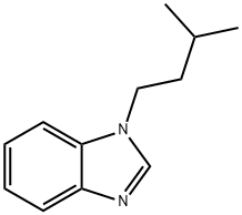 1H-Benzimidazole,1-(3-methylbutyl)-(9CI) Struktur