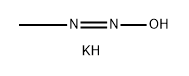 (Z)-POTASSIUMMETHANEDIAZOTATE Struktur