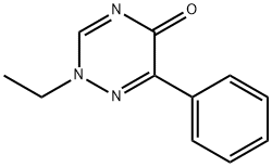 1,2,4-Triazin-5(2H)-one,2-ethyl-6-phenyl-(9CI) Struktur