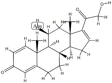 112,21-dihydroxypregna-1,4,16-triene-3,20-dione