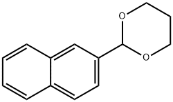 1,3-Dioxane,2-(2-naphthalenyl)-(9CI) Struktur