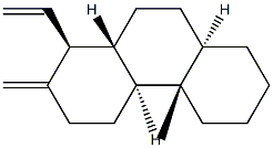 13,16-Seco-D-nor-5α-androstane-13(18),15-diene Struktur