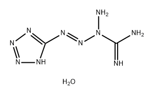 tetrazene explosive Struktur