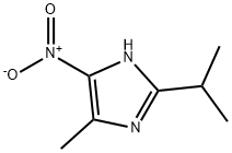 1H-Imidazole,4-methyl-2-(1-methylethyl)-5-nitro-(9CI) Struktur