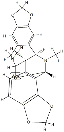 Corynoloxine Struktur