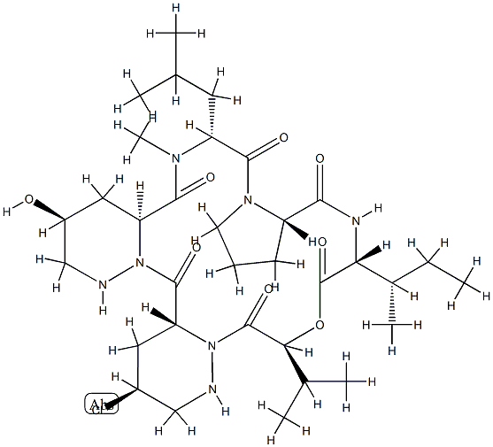 Monamycin G2 (8CI,9CI) Struktur