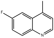 4-Methyl-6-fluoroquinoline Struktur