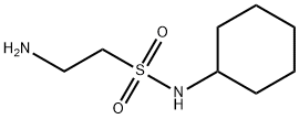 2-amino-N-cyclohexylethanesulfonamide Struktur