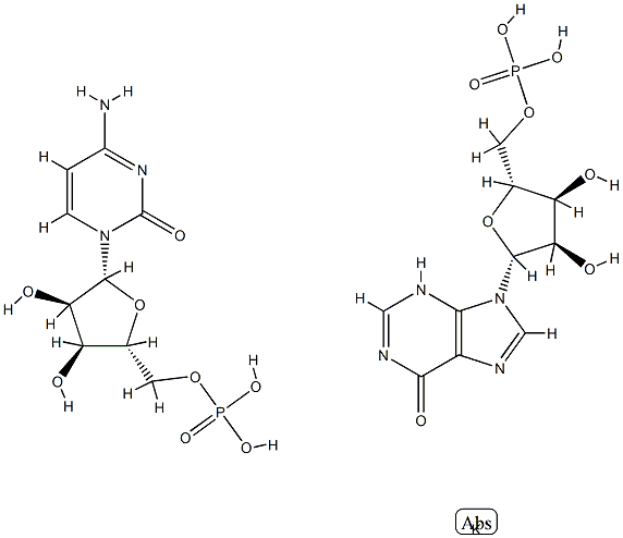 POLYINOSINIC-POLYCYTIDYLIC ACID POTASSIUM SALT Struktur