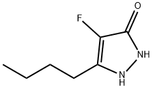 3H-Pyrazol-3-one,5-butyl-4-fluoro-1,2-dihydro-(9CI) Struktur