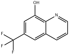 6-(trifluoromethyl)quinolin-8-ol Struktur