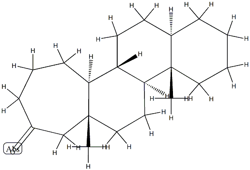 D-Dihomo-5α-androstan-17a-one Struktur