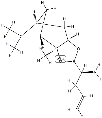 (R)-BoroAlg(+)-Pinanediol Struktur