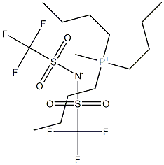 Tributylmethylphosphonium Bis(trifluoromethanesulfonyl)imide Struktur