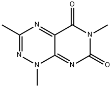 3-methyl toxoflavin Struktur