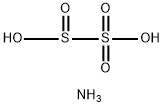 Ammonium metabisulfite Struktur