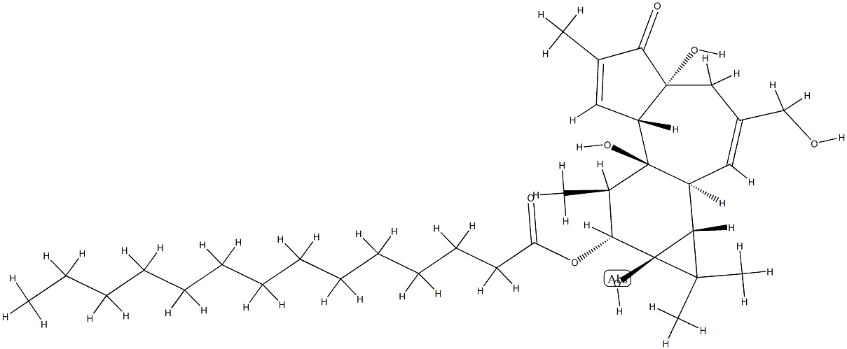 12-O-Tetradecanoylphorbol Struktur