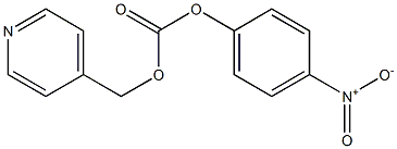 4-Pyridinylmethyl=p-nitrophenylcarbonate Struktur