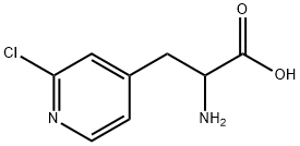 4-Pyridinepropionicacid,-alpha--amino-2-chloro-,DL-(8CI) Struktur