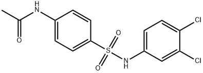 4-(3,4-Dichlorophenylsulfamoyl)acetanilide, 97% Struktur