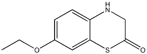 2H-1,4-Benzothiazin-2-one,7-ethoxy-3,4-dihydro-(9CI) Struktur