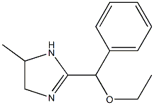 2-(α-Ethoxybenzyl)-5-methyl-2-imidazoline Struktur