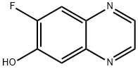 6-Quinoxalinol,7-fluoro-(9CI) Struktur