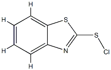 2-Benzothiazolesulfenylchloride(6CI,8CI,9CI) Struktur