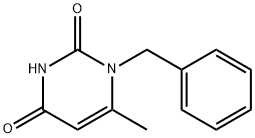 1-benzyl-6-methyl-2,4(1H,3H)-pyrimidinedione(SALTDATA: FREE) Struktur