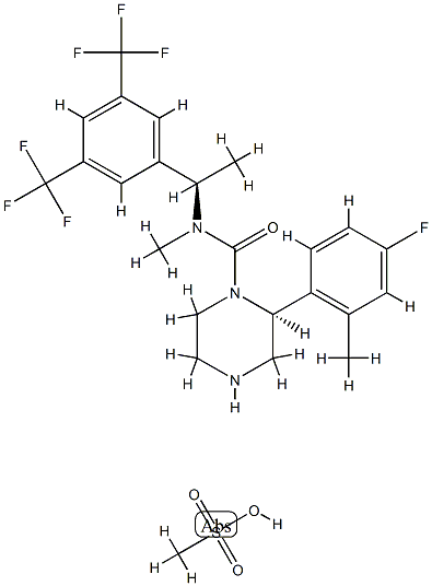 VESTIPITANT MESYLATE Struktur