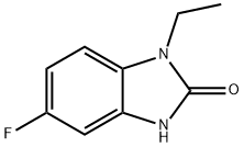 2H-Benzimidazol-2-one,1-ethyl-5-fluoro-1,3-dihydro-(9CI) Struktur