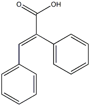 alfa-Phenylcinnamicacid Struktur