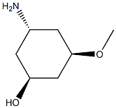 Cyclohexanol, 3-amino-5-methoxy-, (1R,3R,5S)-rel- (9CI) Struktur