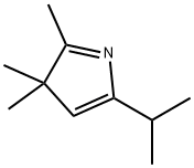 3H-Pyrrole,2,3,3-trimethyl-5-(1-methylethyl)-(9CI) Struktur