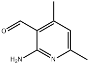 3-Pyridinecarboxaldehyde,2-amino-4,6-dimethyl-(9CI) Struktur