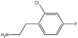 2-(2-chloro-4-fluorophenyl)ethanamine Struktur