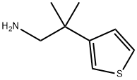 3-Thiopheneethanamine,  -bta-,-bta--dimethyl- Struktur