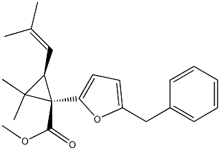 (-)-trans-resmethrin Struktur