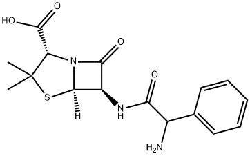 DL-Ampicillin Struktur