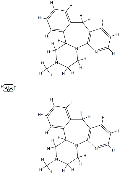 Mirtazapine  Hemihydrate Struktur